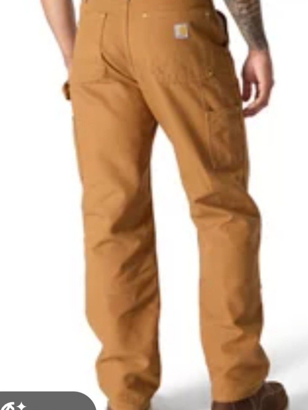 Carhartt Men's Canvas Work Pants - Carhartt Brown